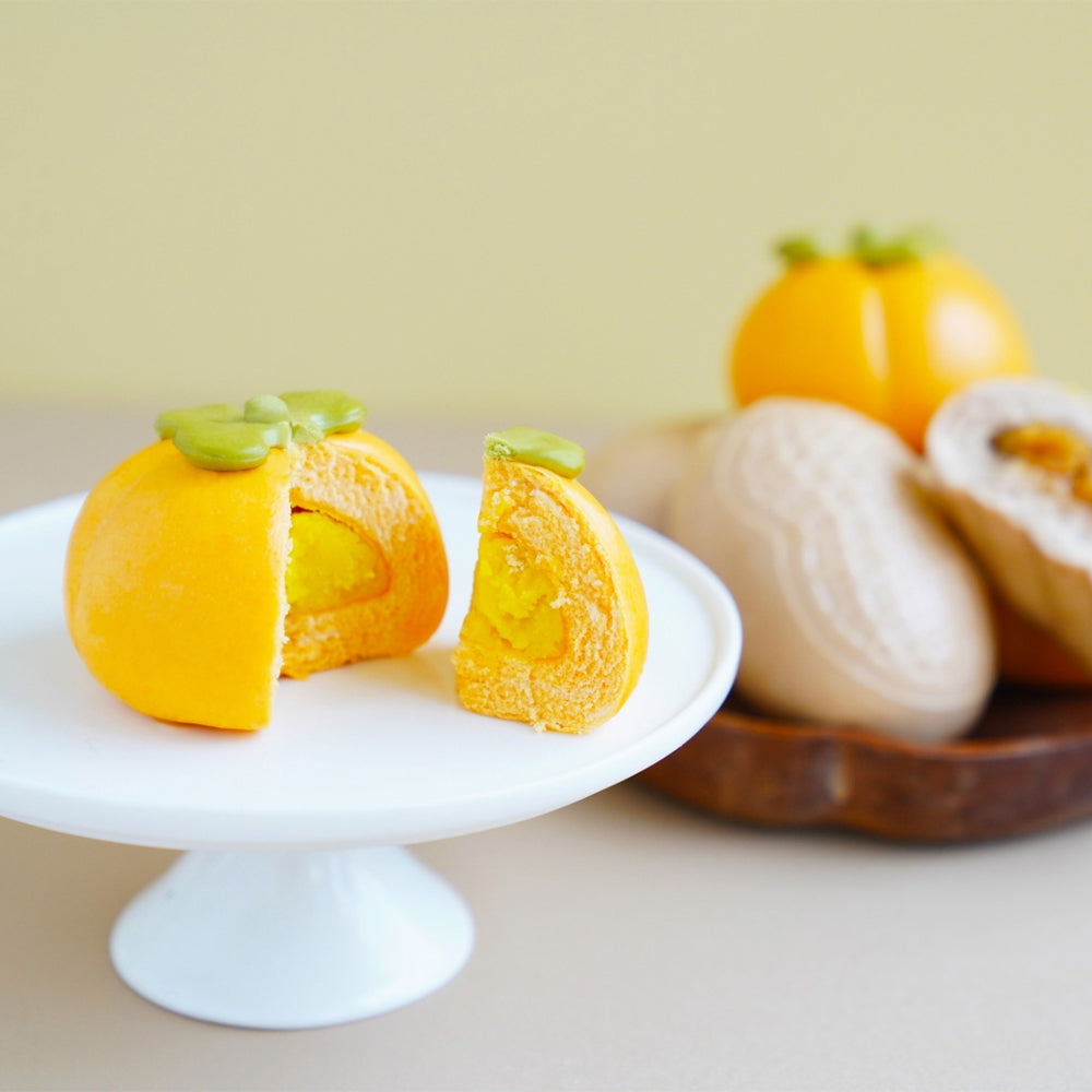 Fortune Fusion Bao Set (3-Custard, 3-Peanut Paste)