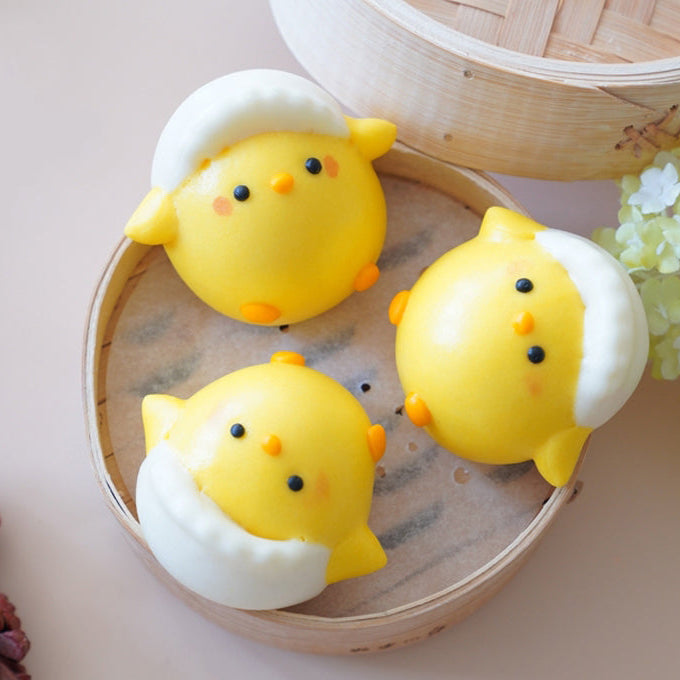 Morning Call Chickie Bao (with Passion Fruit Custard)