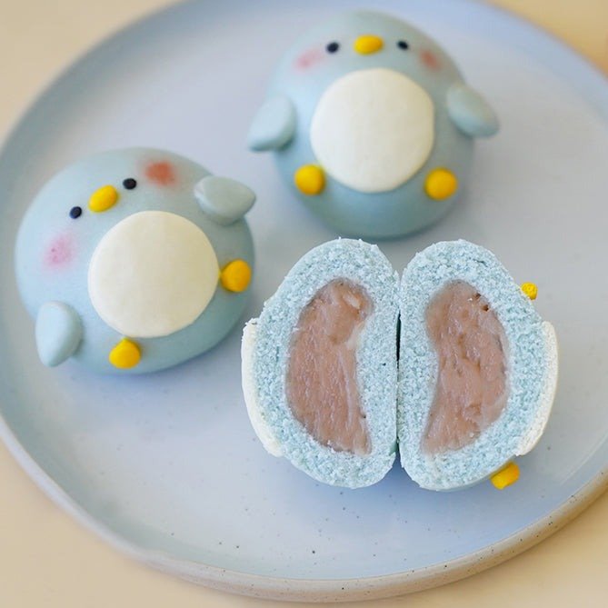 Blue Penguin Bao (with Taro Paste) - Bao Babies