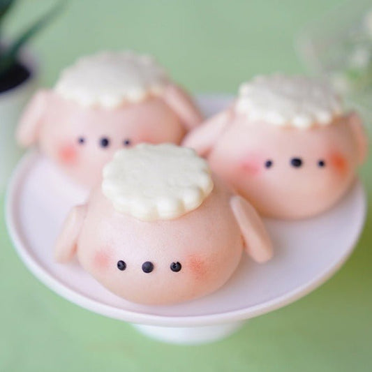 Merry Little Lamb Bao (with Mozzarella Cheese) - Bao Babies