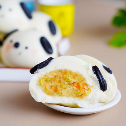 【New】Happy Pup Veggie Bao (w potato salad, cabbage, carrot, vermicelli)