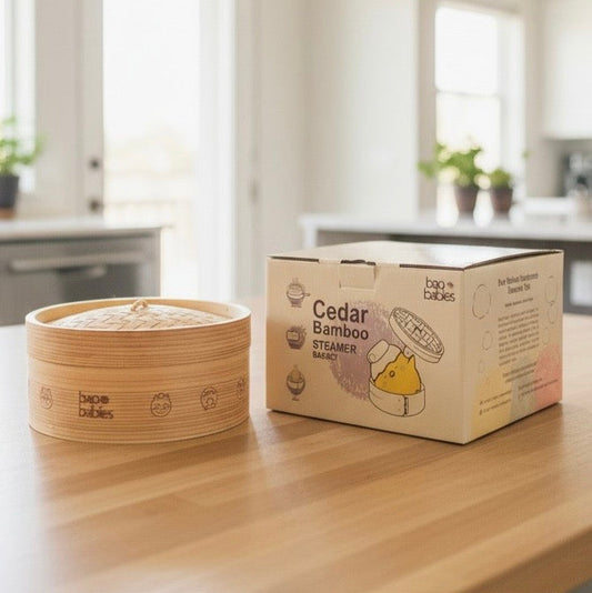 Cedar Bamboo Steamer Basket