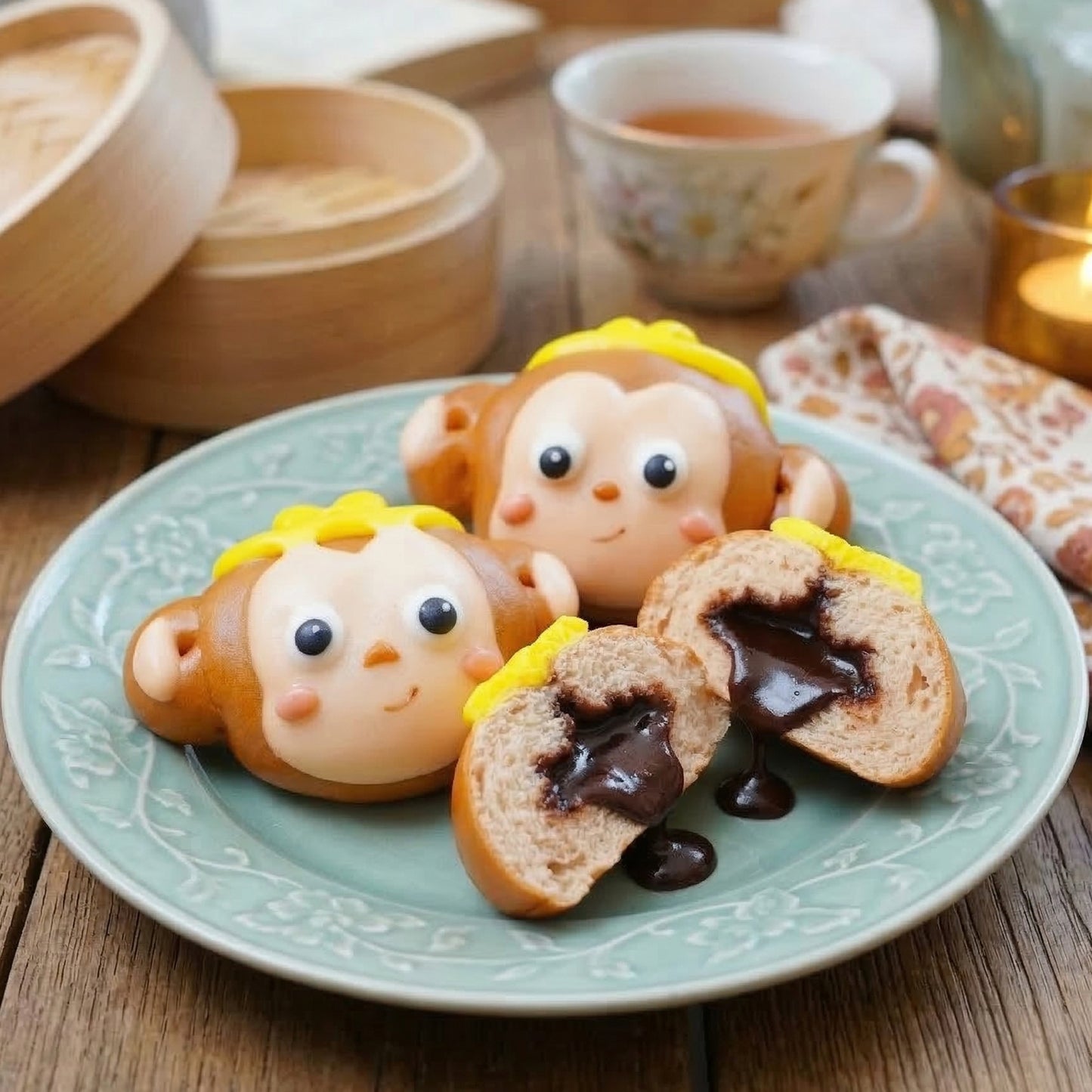 【West Coast Only】WuKong Monkey Bao (with Milk Chocolate)