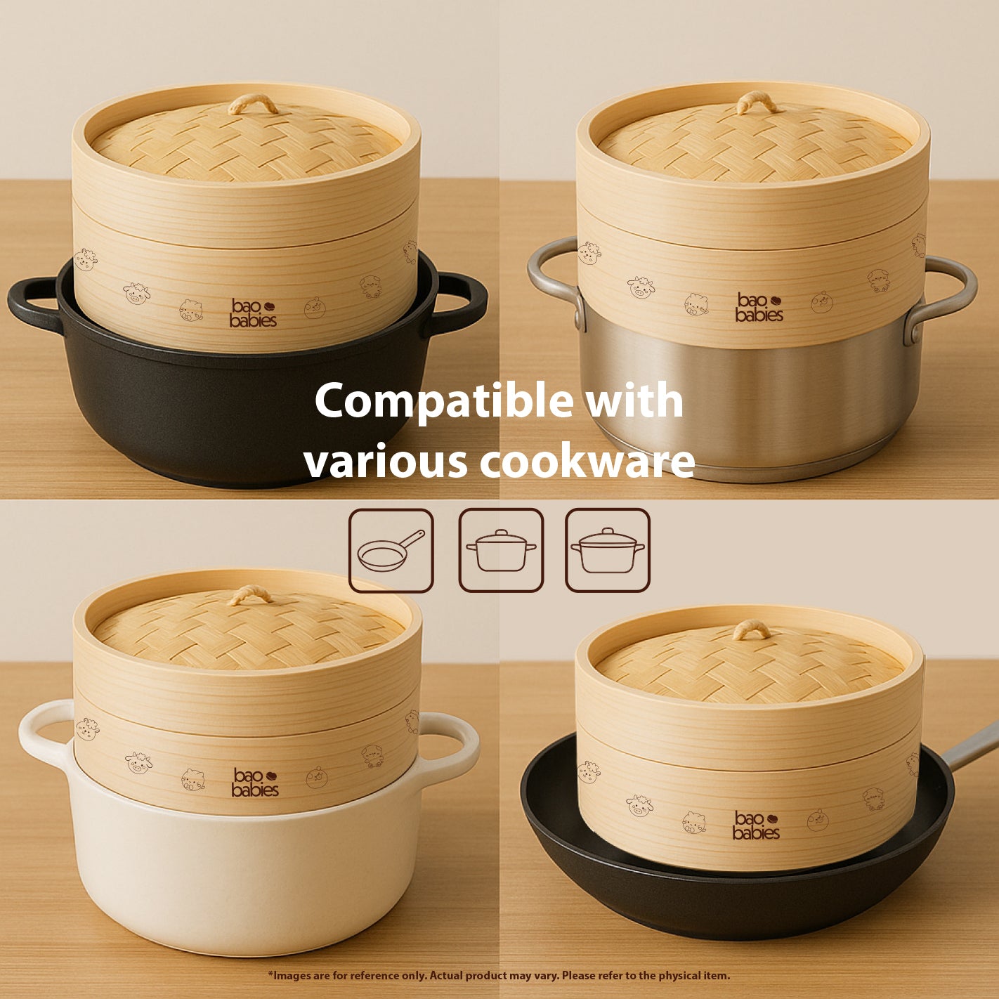 Cedar Bamboo Steamer Basket