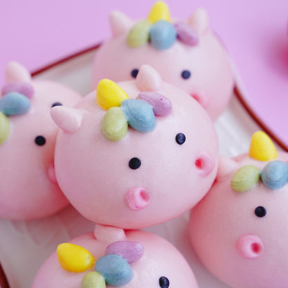 独角兽造型草莓包