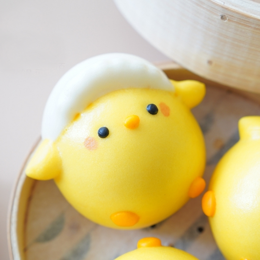 Morning Call Chickie Bao (with Passion Fruit Custard)