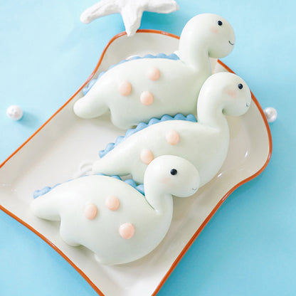 恐龙麻吉鲜乳造型馒头