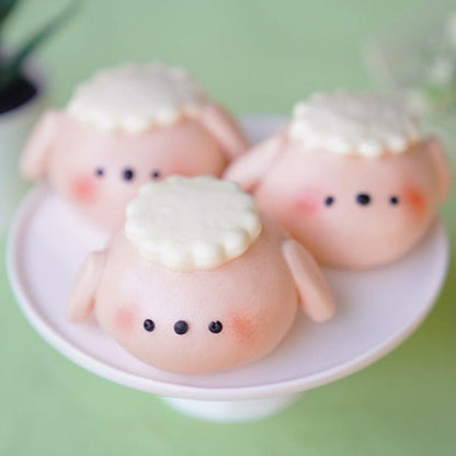 Merry Little Lamb Bao (with Mozzarella Cheese) - Bao Babies